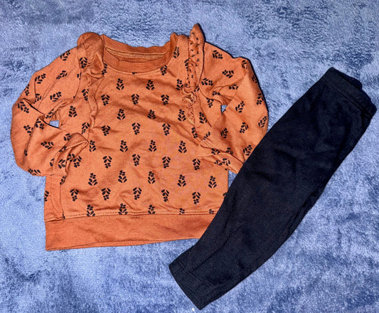 Carters brown and black outfit 6-9 months Carters brown and black outfit 6-9 months 6 Months