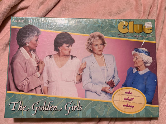 Golden girls clue Never opened Golden Girls clue Games