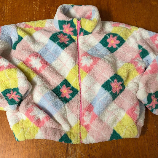 Old Navy 10 12 full zip sweatshirt thick fleece 10