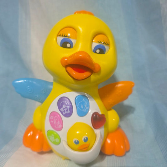 Dancing Duck with lights ans sounds,  blinking eye  Infant