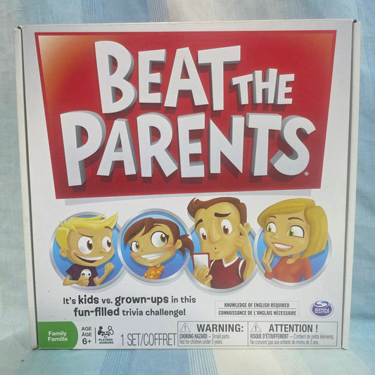 Beat the Parents trivia board game by Spin Master  Games