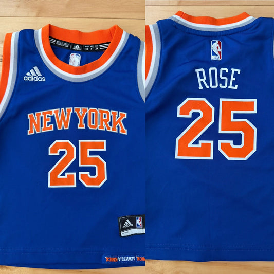 Adidas NBA Jersey New York Knicks Size 4T Rose Knicks Jersey Size 4T 4T/4