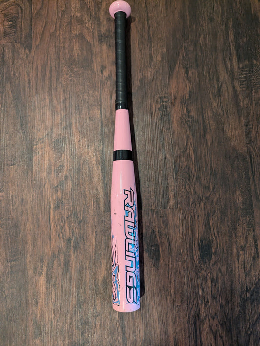 Rawlings Pink T-Ball Bat 24 inches, 2" barrel Softball