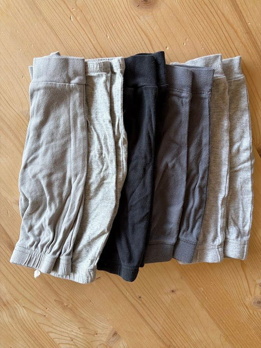 Pants, 3-6m, Gray and Navy Pants 5 Pack: Old Navy, Carters, Chick Pea, Gap, Modern Moments 3 Months