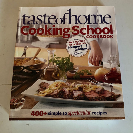 Taste of home Cooking school cookbook Book-Non-Fiction