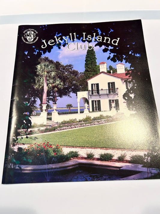 Jekyll Island Club by Historical Association 8x10 paperback with B&W photos. 29 pages. Book-Adults