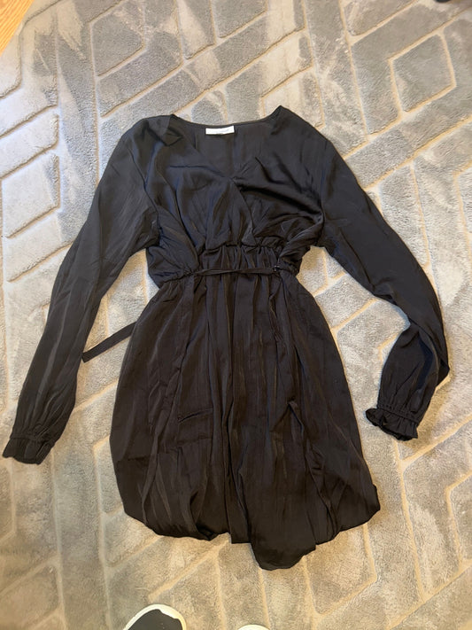 Motherhood Black long sleeve dress Women's Large 12-14