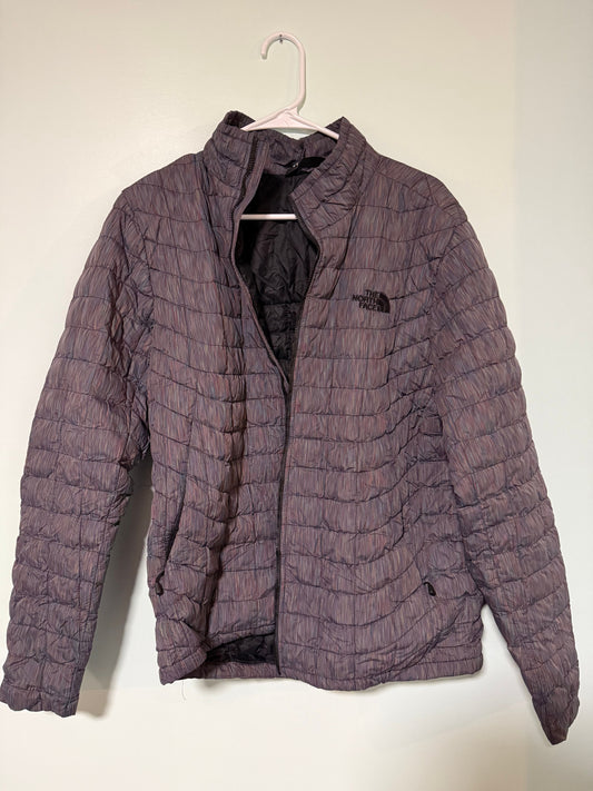 The North Face Womens light weight zip up jacket. Purple with other colors Women's - M