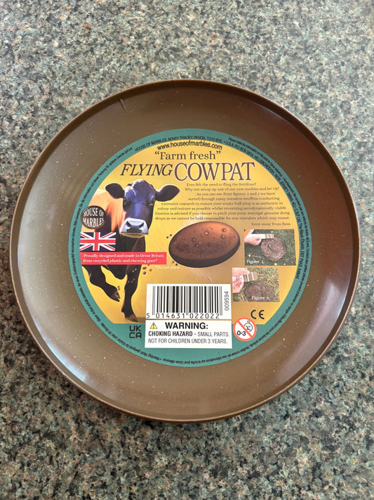 Cow patty brand new frisbee  Outdoor