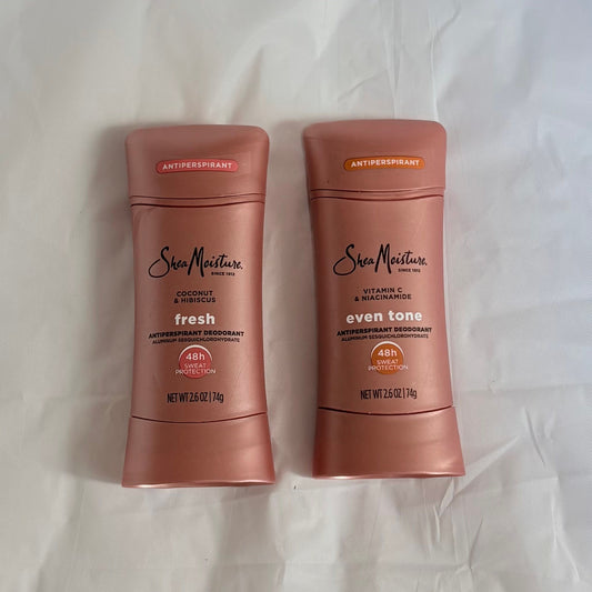 Shea Moisture 2 brand new solid deodorants