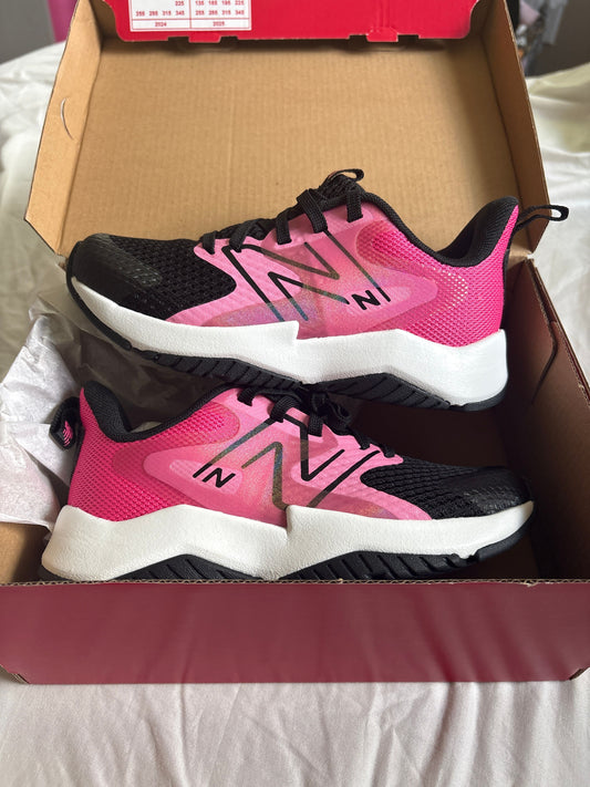 New Balance, 12 kids, Sneakers Pink and Black, Shoes, New in box 12 (Lil' Kid)