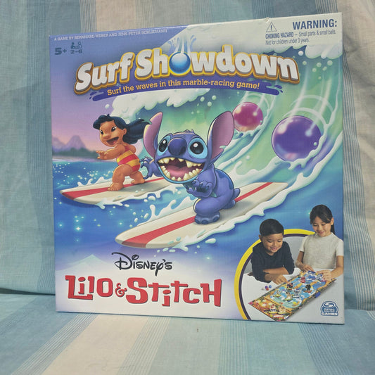 Disneys Lilo and Stitch Surf Showdown Marble Game The game is designed for 2-6 players aged 5 and up Games