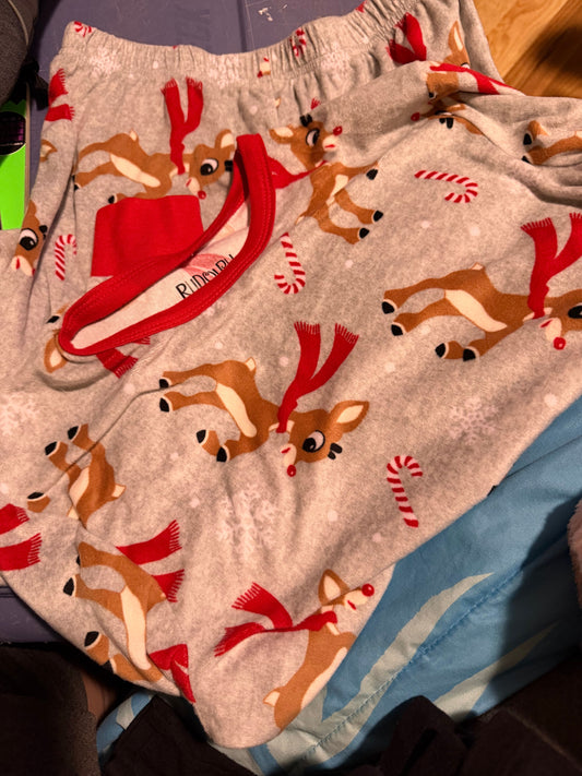 Rudolph 2 piece pjs 10