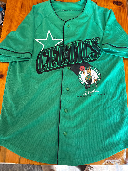 Celtics Button up green Celtics shirt No tag fits men small Men's - S