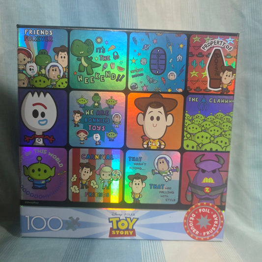 Ceaco Disney Pixar Toy Story foil puzzle New 100 peice puzzle Puzzle