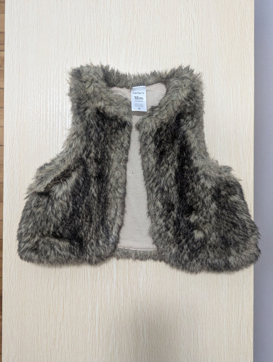 Carter's Carter's Girls 18 Month Faux Fur Vest 18 Months
