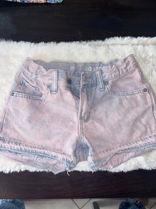 Gap Kids, Size 10, Low Stride Shorts Blue and Pink Shorts, great Condition 10