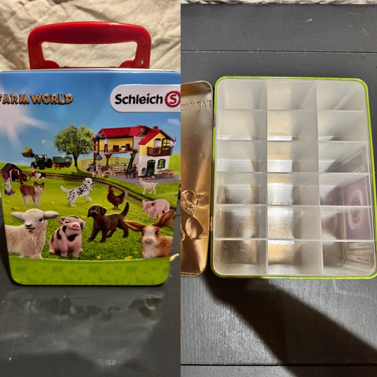 Schleich Farm World Animal Carrier Bin Farm World Animal Carrier Bin Playsets