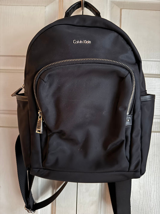 Calvin Klein Lightweight Backpack Black Versatile Backpack Adult