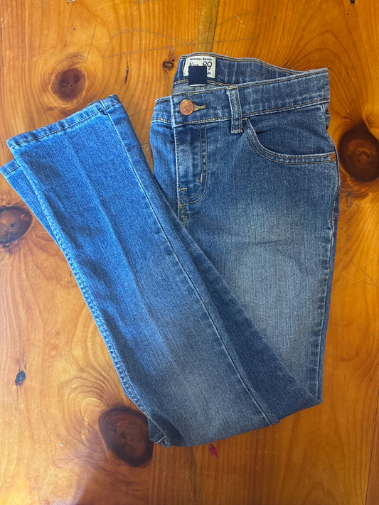 Place skinny stretch straight leg jeans Size 12 blue jeans 12