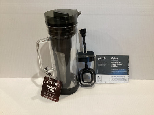 Primula Cold brew pour over glass coffee maker 50 oz pitcher   NEW Kitchen