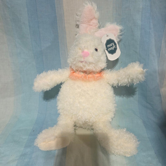 Mary Meyer FabFuzz Paige Bunny new with plastic eyes and an embroidered mouth. Plush Toys