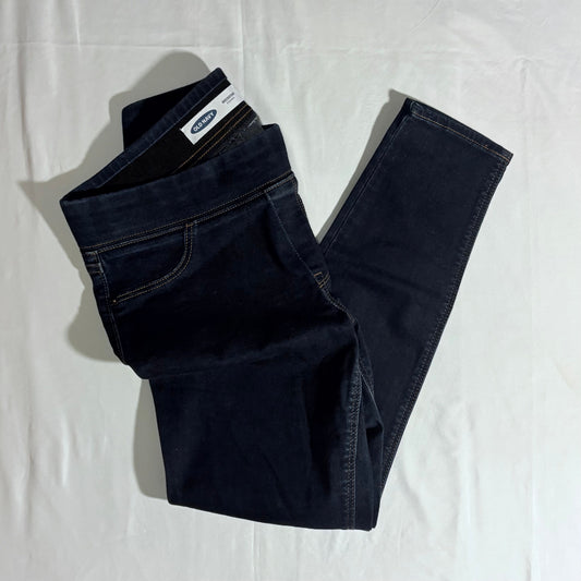 Old Navy Rockstar Jeggings dark rinse stretch 8 PETITE Women's 8