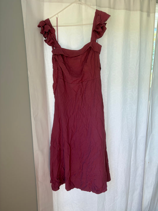 Francescas Size Medium Ankle Length Dress, Tie Back, NWT Women's - M