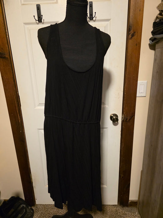 Old Navy Solid Black, stretchy black dress, halter dress Women's - XXL