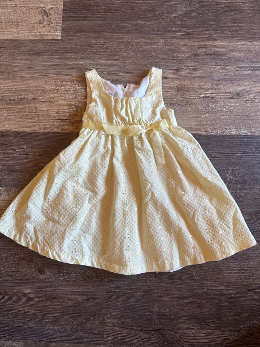 Bonnie Jean Yellow dress 2T