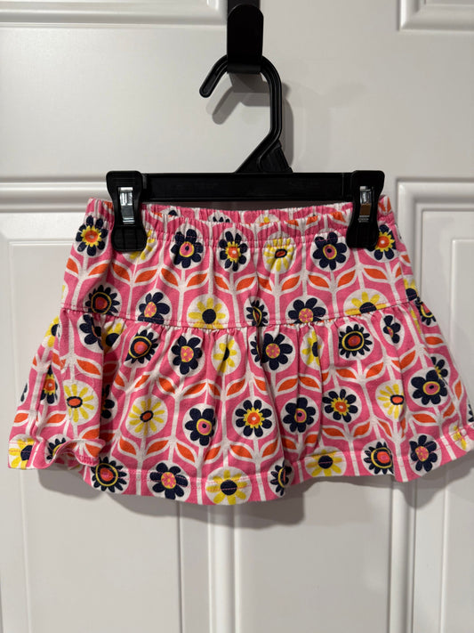 Hanna Andersson skirt size 3 Floral print 3T