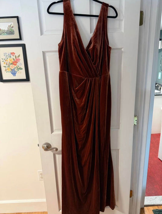 Revelry Velvet maxi gown. Worn for three hours. $250 orig Gorgeous! Women's 18