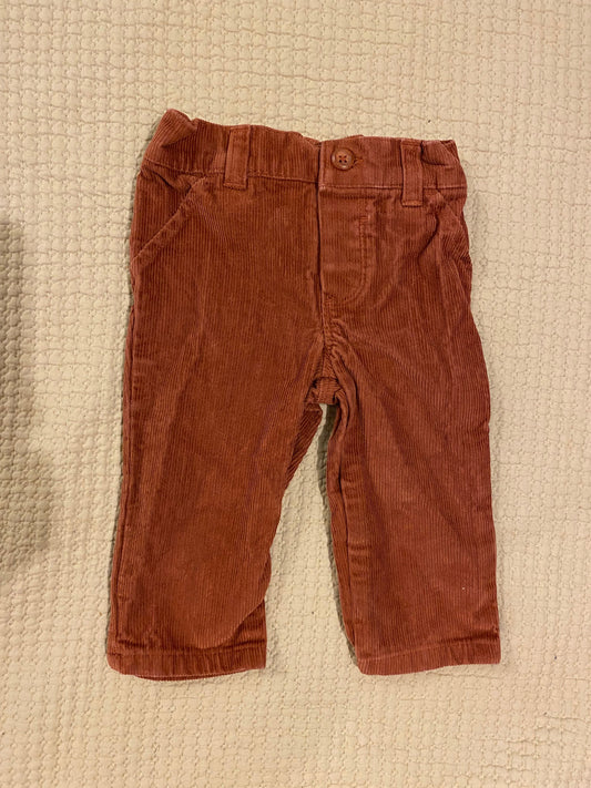 Carters Straight leg corduroy pants 6 Months