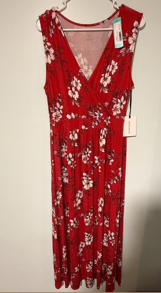 41 Hawthorn Long Dress. 95% Rayon 5% spandex Women's - L