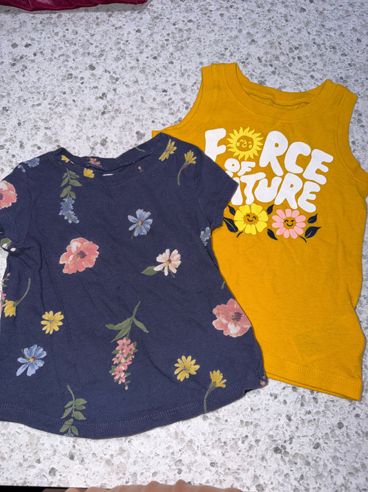Old Navy 18-24m tank top and short sleeve 18 Months