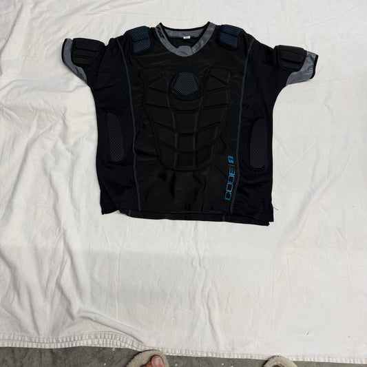 Football - Lacrosse - Protection T-Shirt S Slv - Blk Protect T - Shirt Men's - M