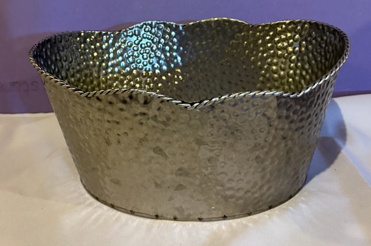 Metal bin Metal bin 5 inches by 12 inches long Decor