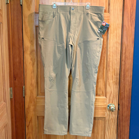Ozark Trail hiking jean NWT mens size 40 stretch khaki hiking pants 40