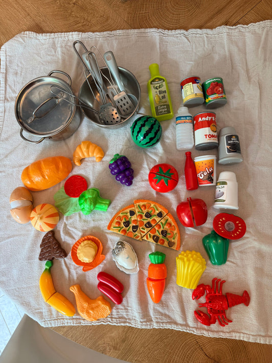 Misc play kitchen Play kitchen, food and cookware Pretend Toy