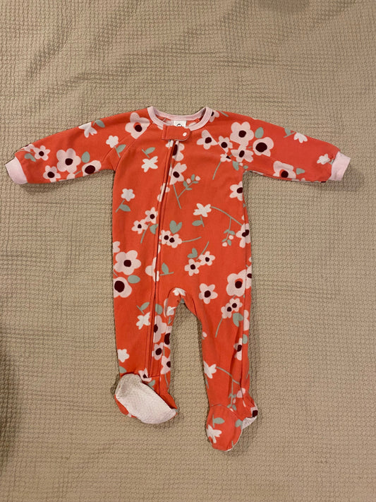 Gerber Fleece footed onesie 12 Months