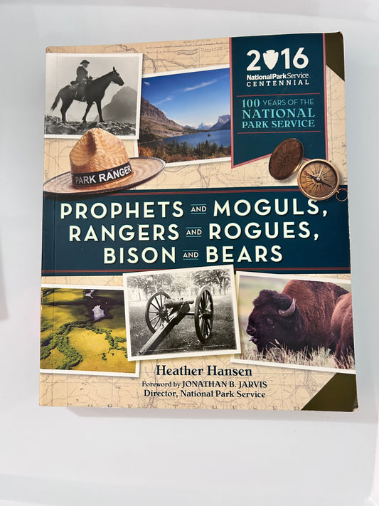 100 Years of the National Park Service. Softcover. 350 pgs. 7x8 inches. Color pics and text. 2016 anniversary Book-Adults