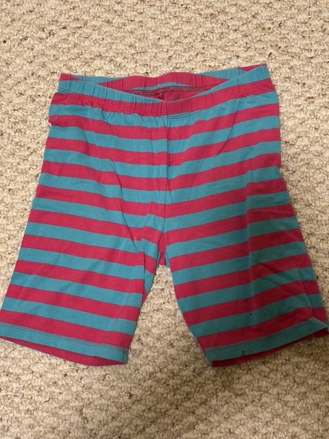 Arvielle Blue and pink striped shorts 14