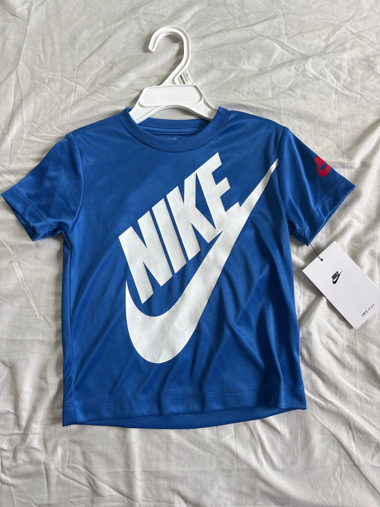Nike, 3T, short Sleeve NWT, blue dri-fit 3T