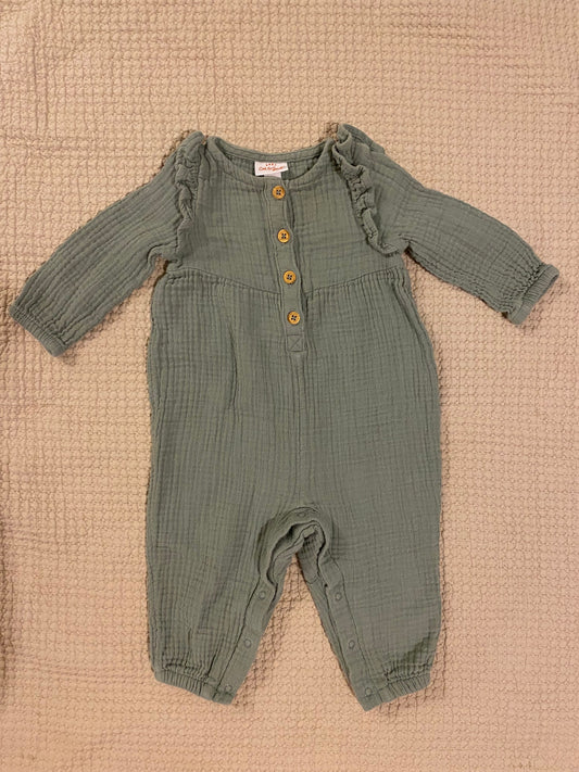 Cat and Jack Muslin footless jumper 6 Months