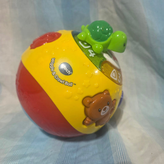 Fisher-Price Bright Beats Spin & Crawl Tumble Ball encourage crawling and chasing Infant
