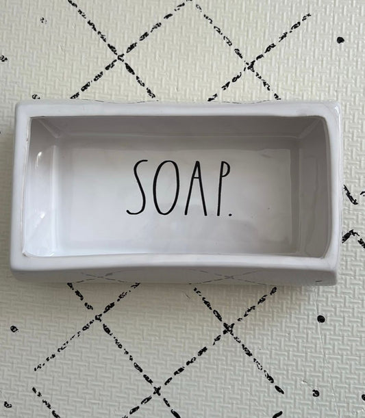 Rae Dunn SOAP dish Rae Dunn SOAP dish, never used, bath accessory Kitchen
