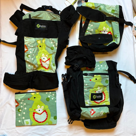 Boba Freedom Together set - wet bag, diaper bag backpack, ergonomic carrier Carriers