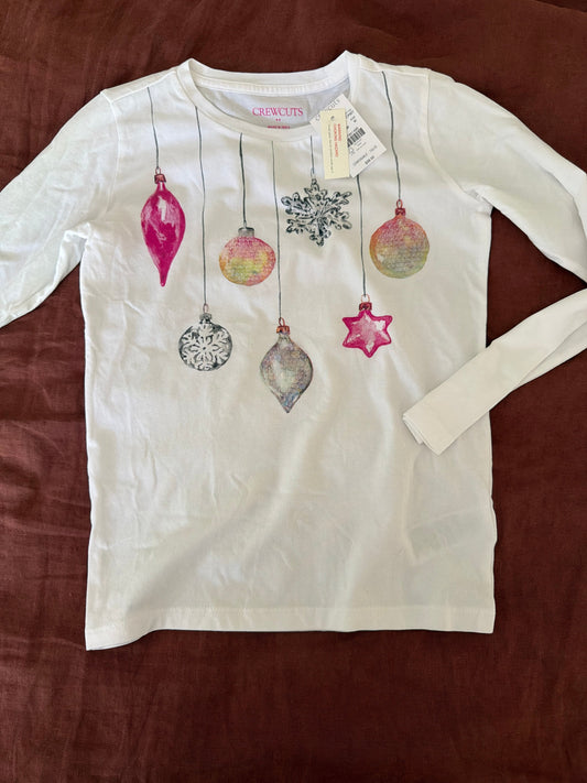 J crew New ornament long sleeve 8