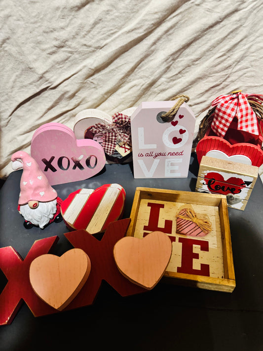 Valentines Decor Lot Valentines Decor Lot Holiday