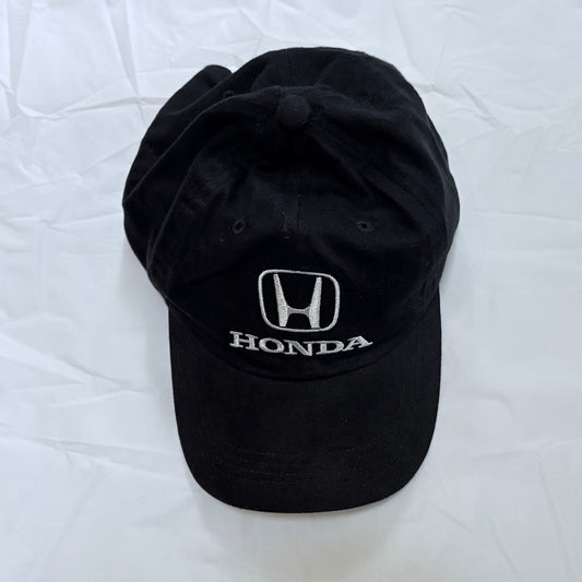 Honda adjustable back NWOT black hat embroidered logo Hat